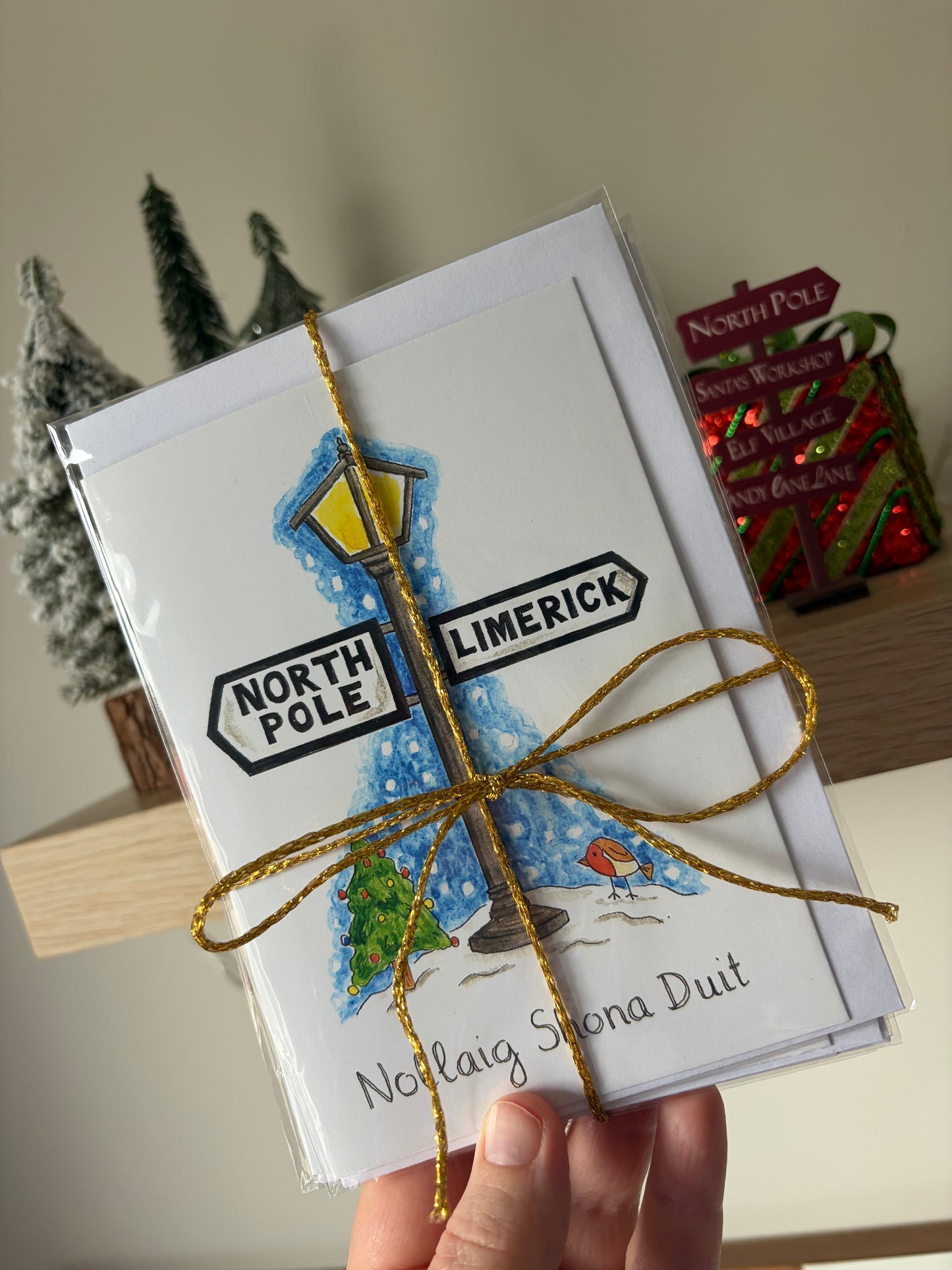 1.3 Limerick Christmas cards, 4 pack