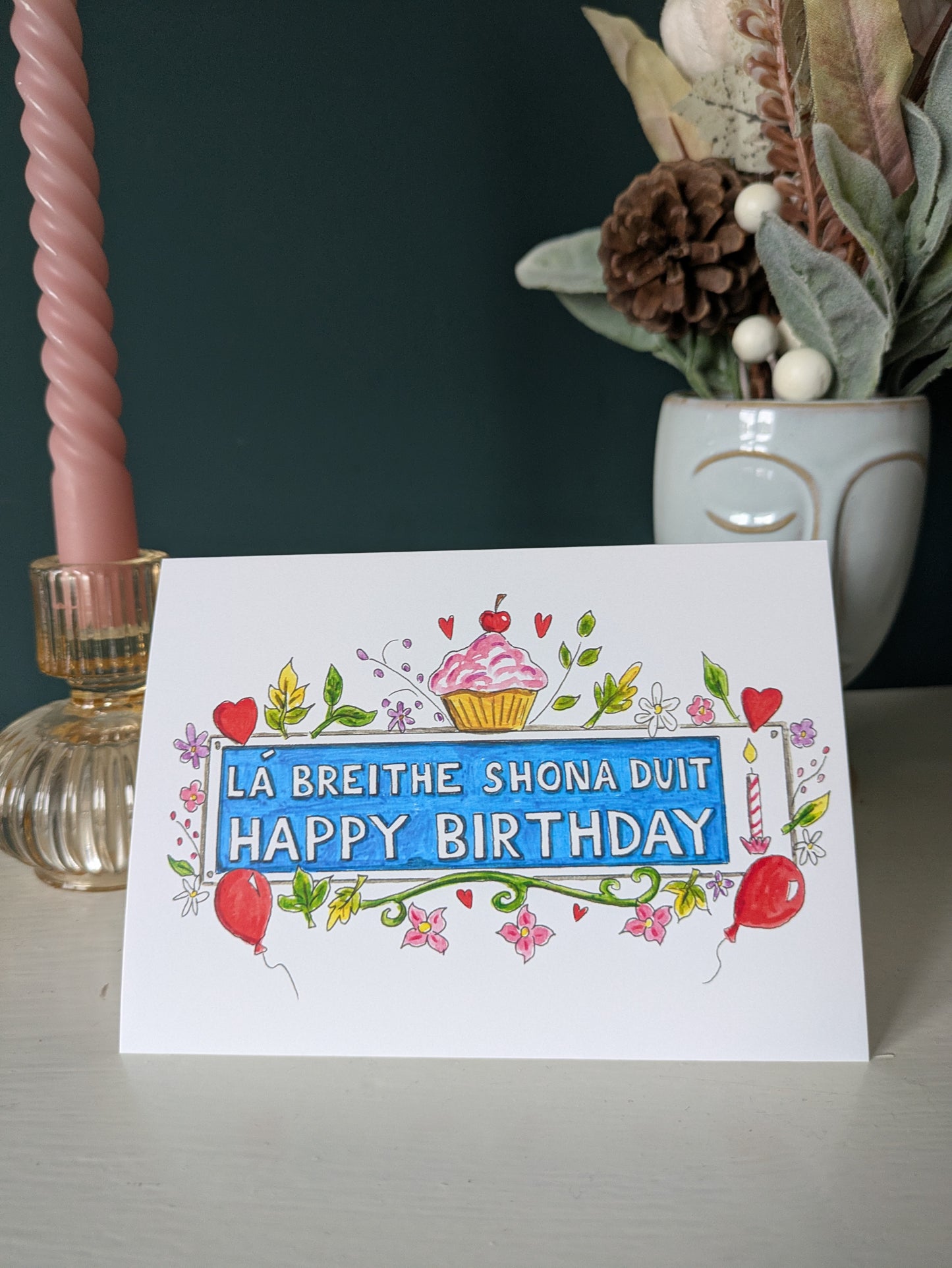 Greeting card, Happy Birthday