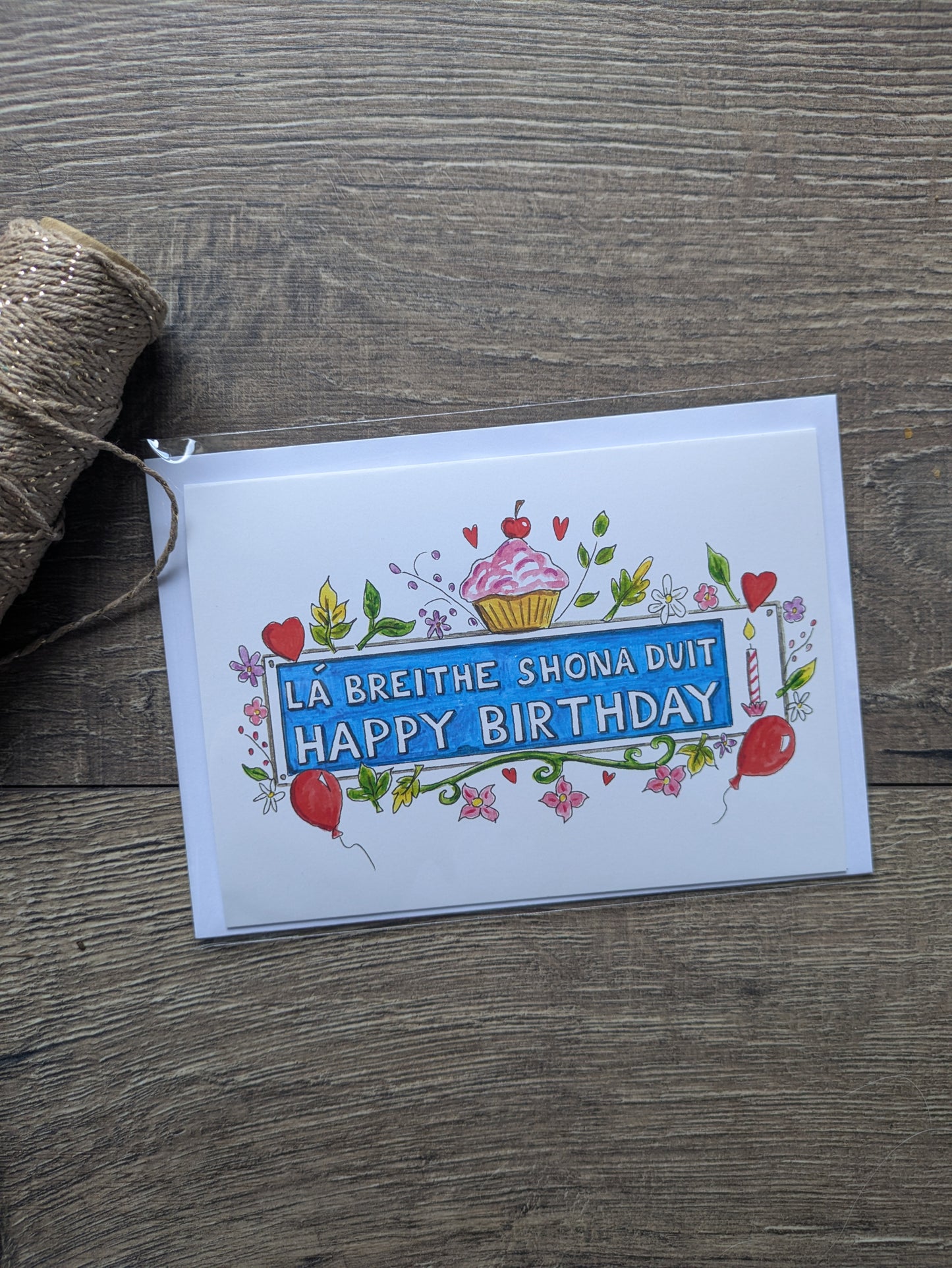 Greeting card, Happy Birthday