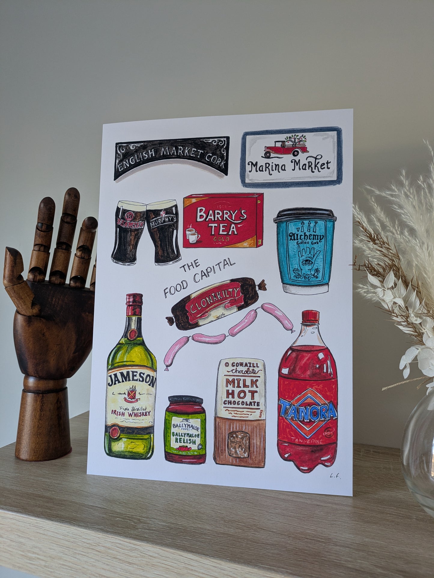 A4/A5 Art print, The Food Capital