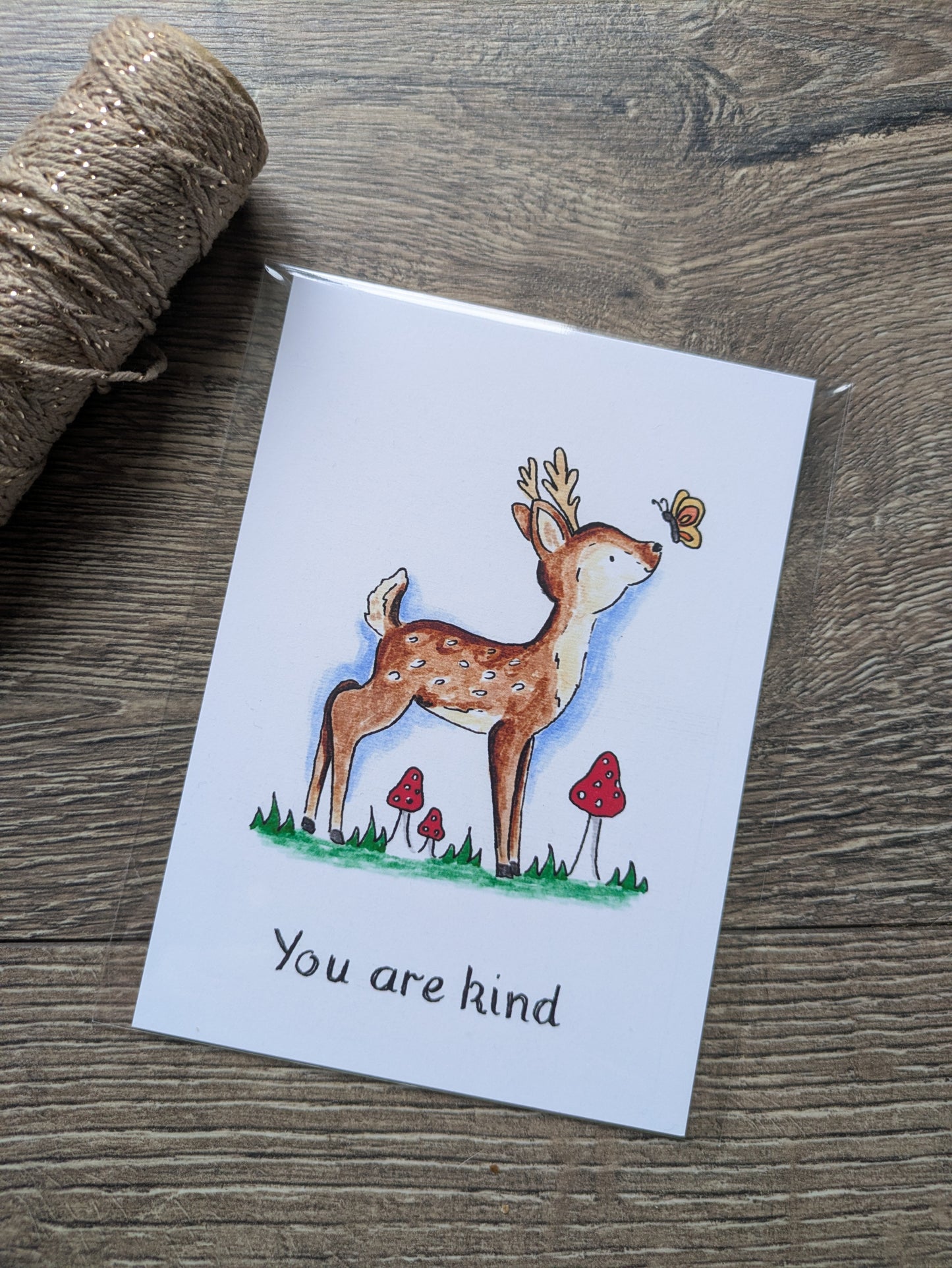 Affirmation Card, You are Kind