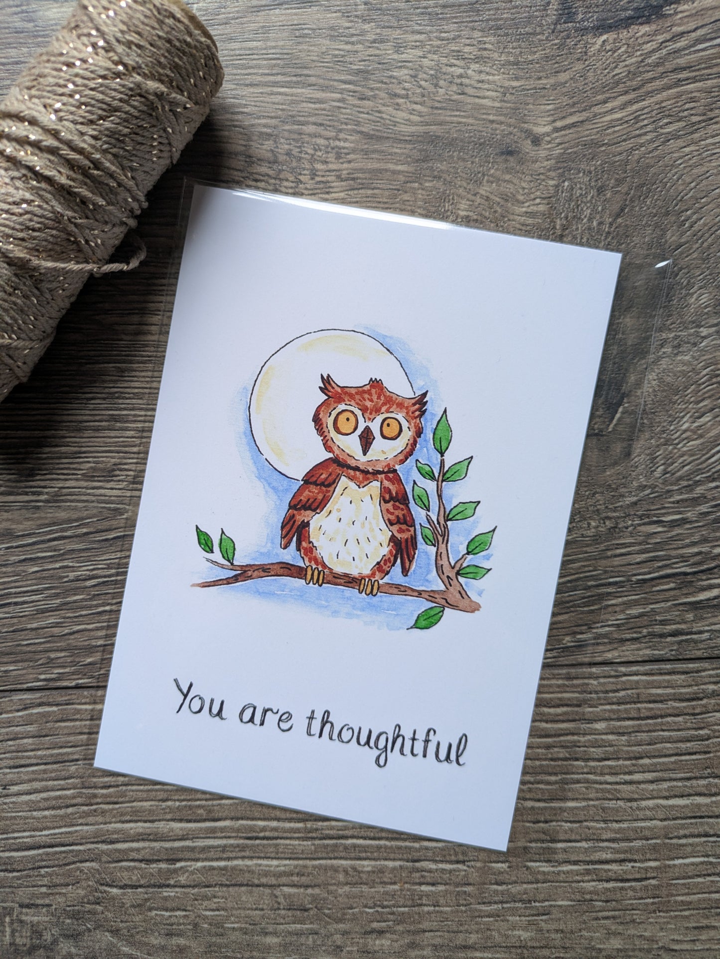 Affirmation Card, You are Thoughtful