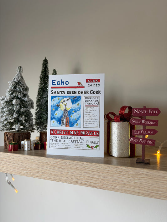 1.4 Cork Christmas card, Echo