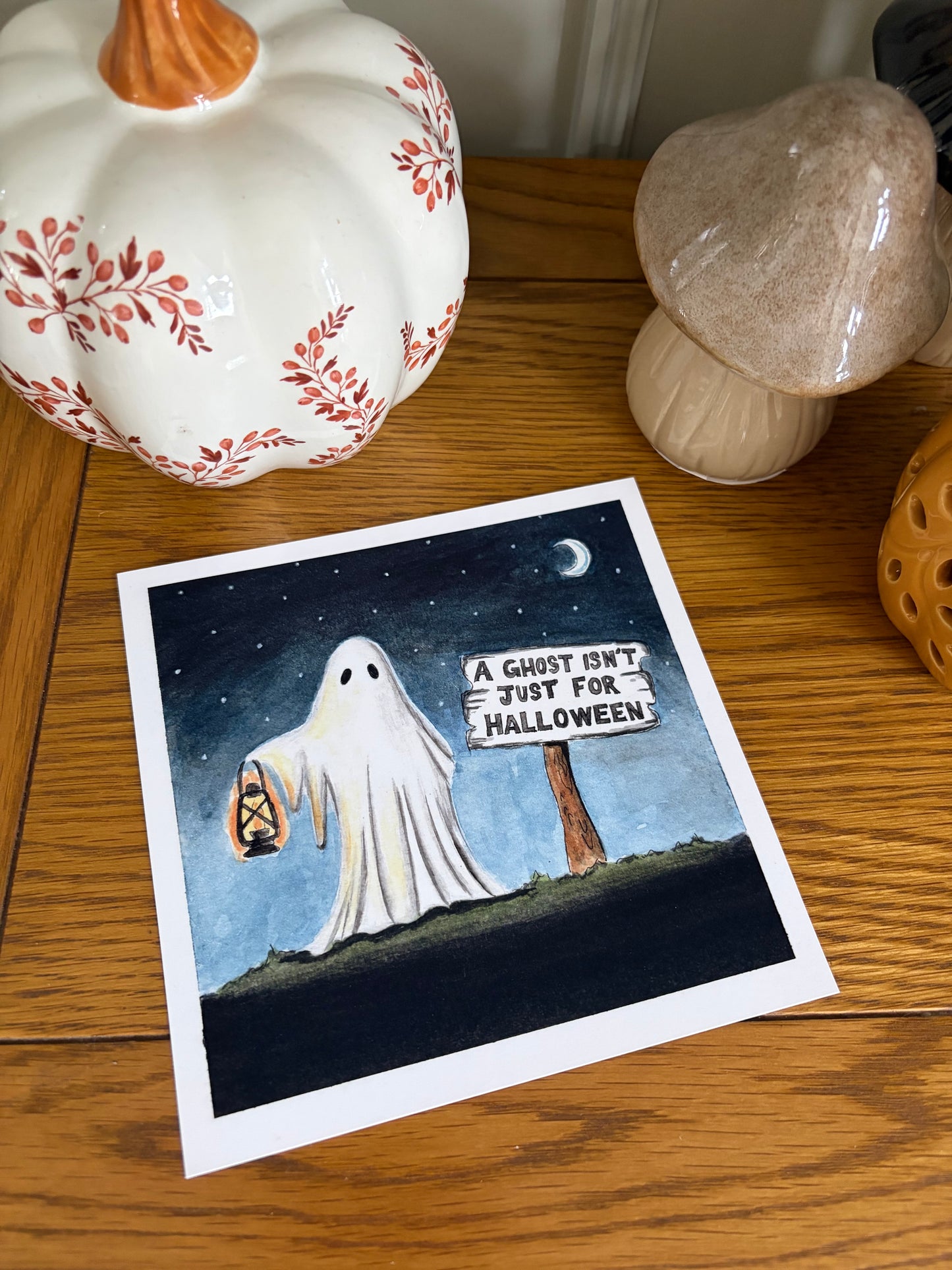 Art print, A ghost isn’t just for Halloween