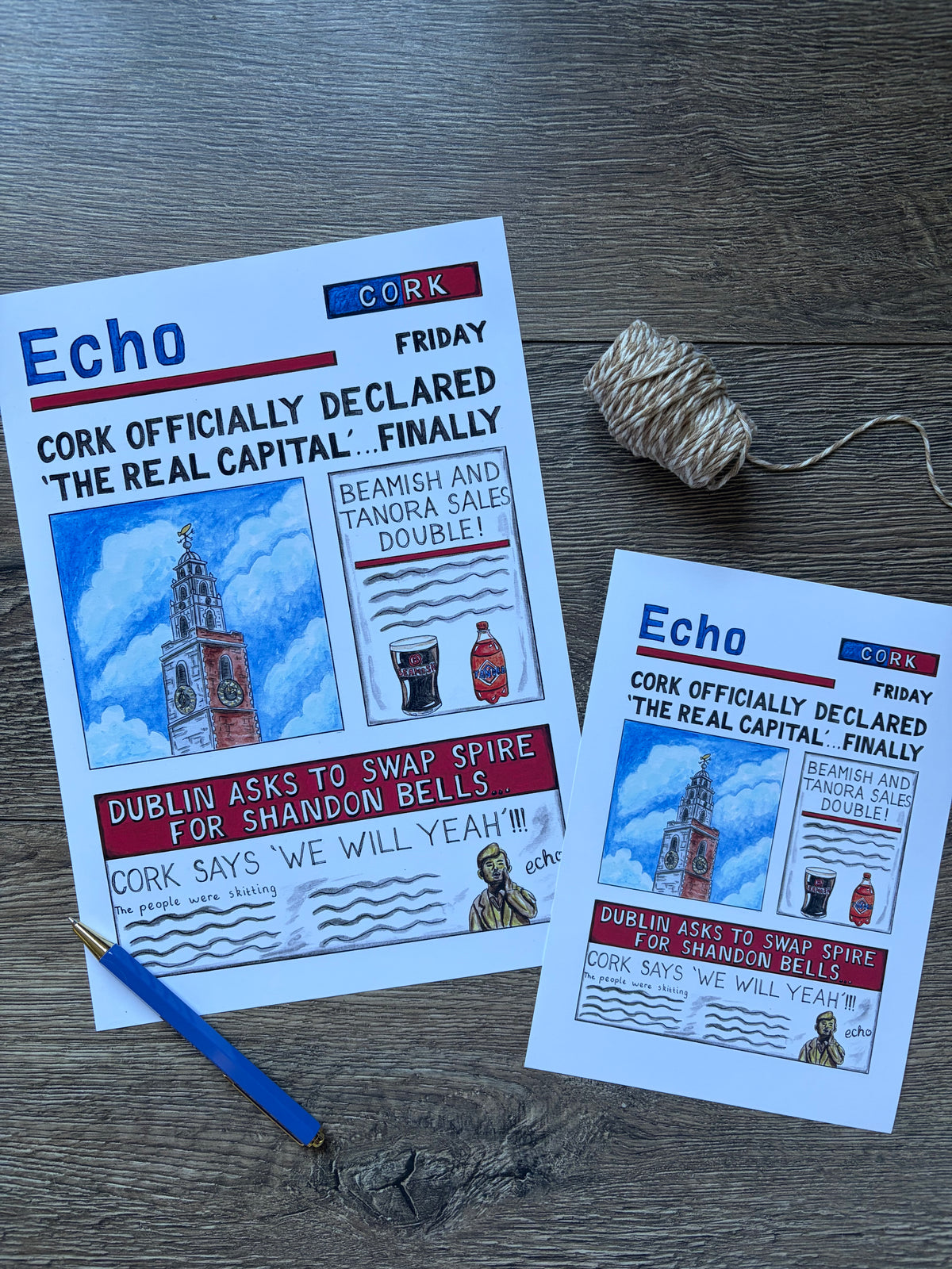 A4/A5 Art print, Echo