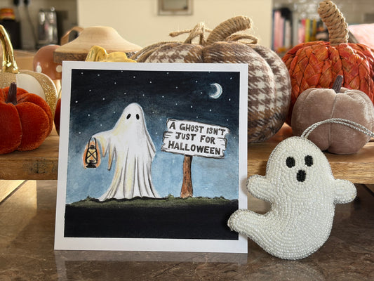 Art print, A ghost isn’t just for Halloween