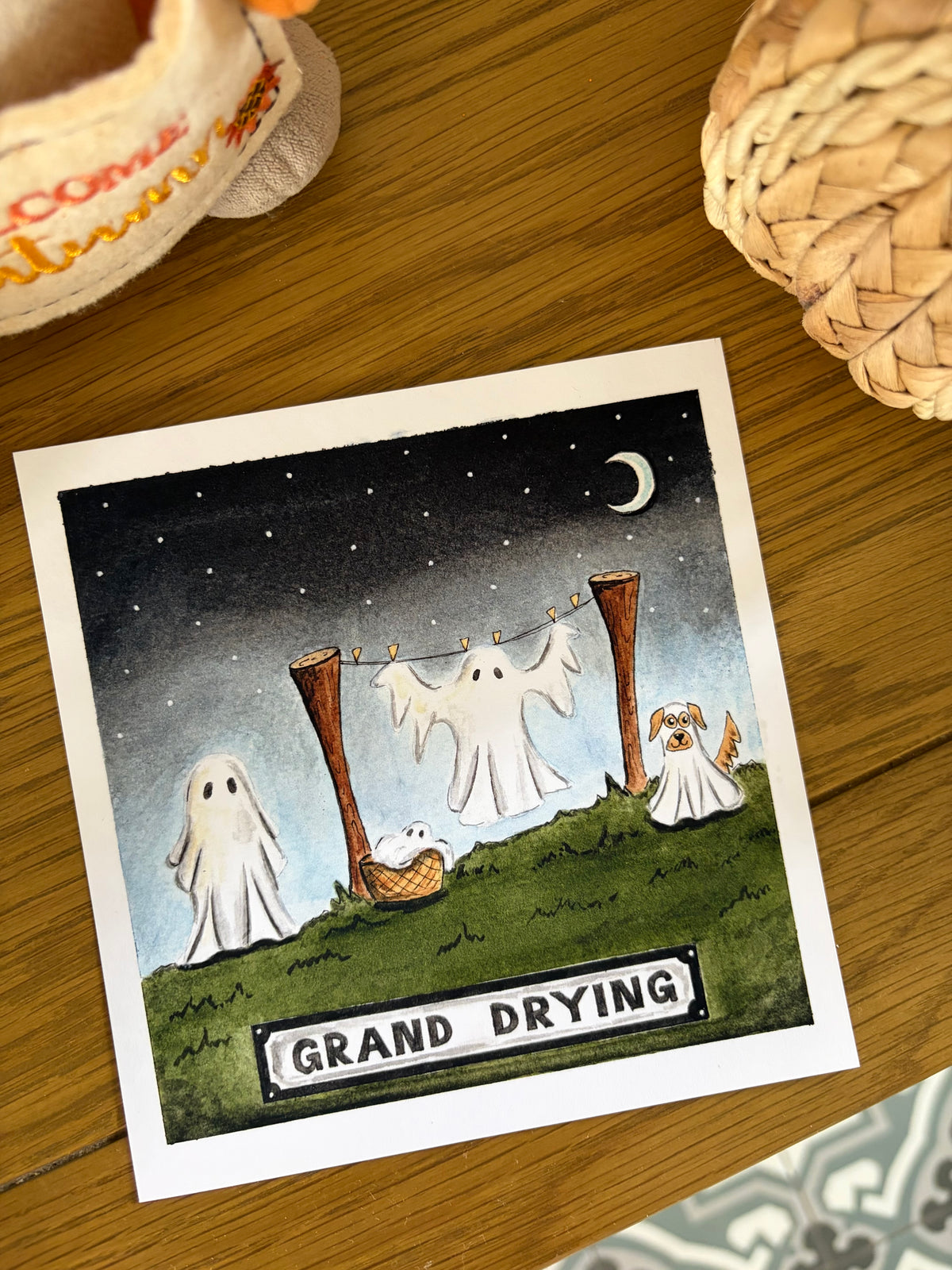 Art print, Grand drying