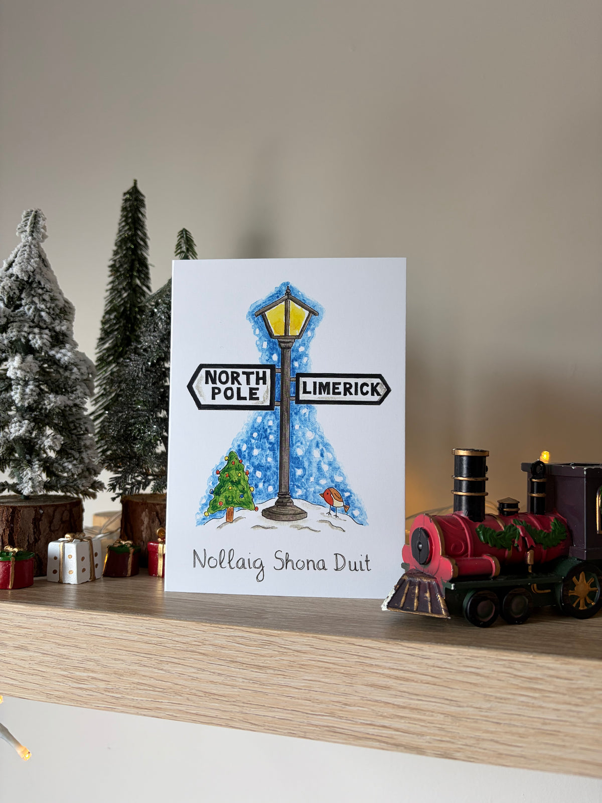 1.3 Limerick Christmas cards, 4 pack