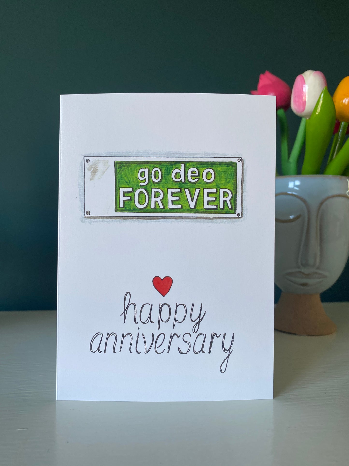 Greeting Card, Happy Anniversary