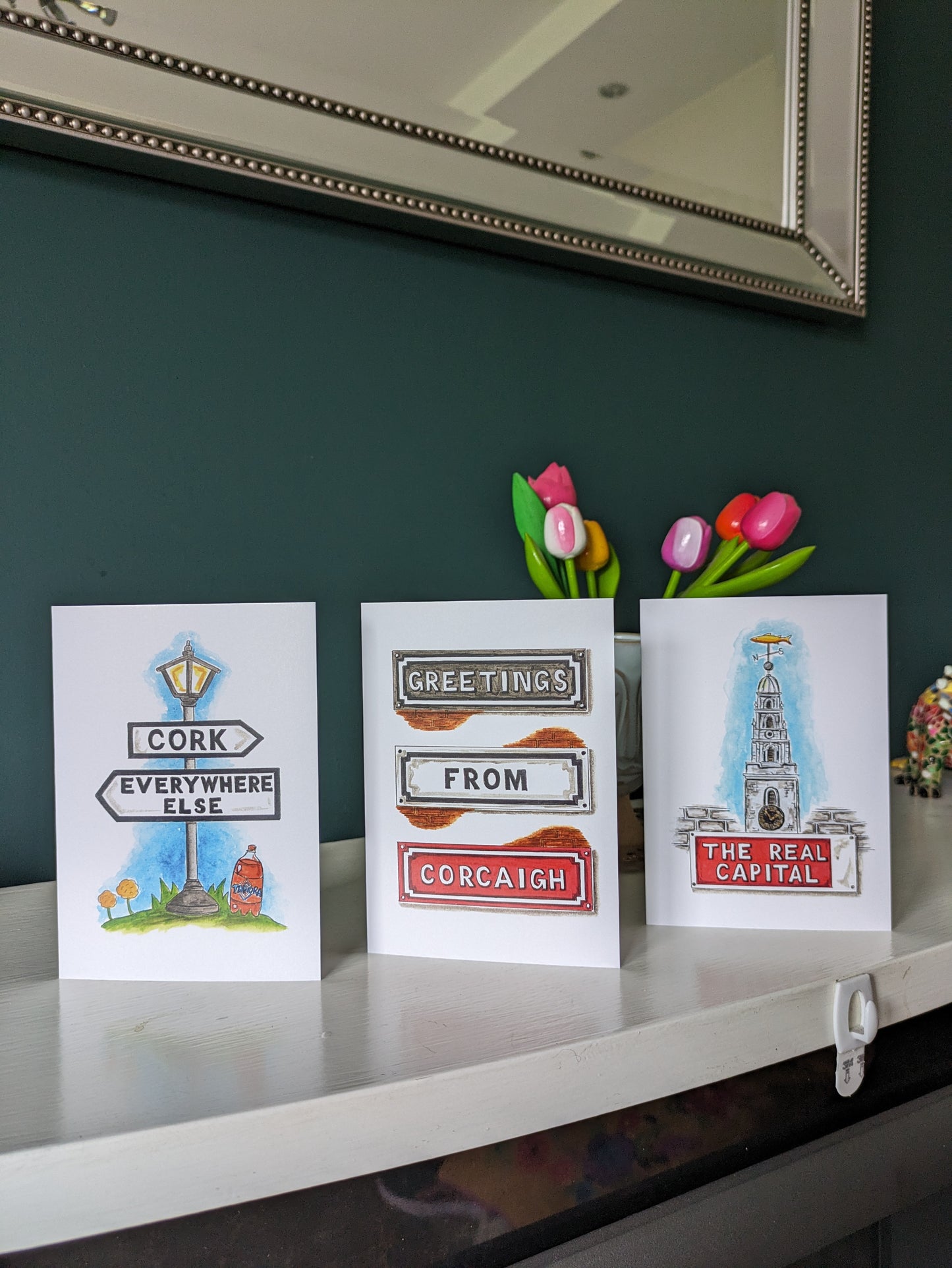 Greeting Cards, Bundle of 3 Cork Cards