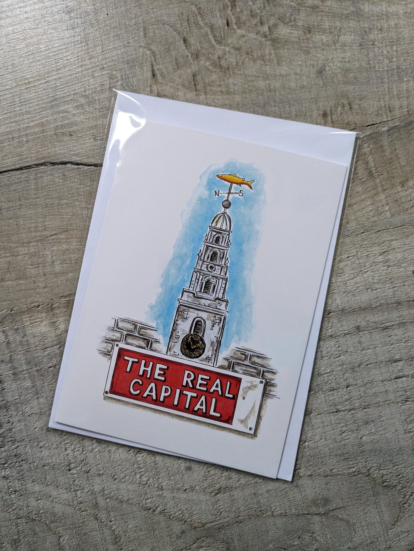 Greeting Card, The Real Capital