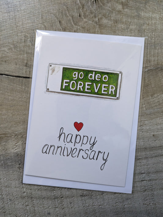 Greeting Card, Happy Anniversary