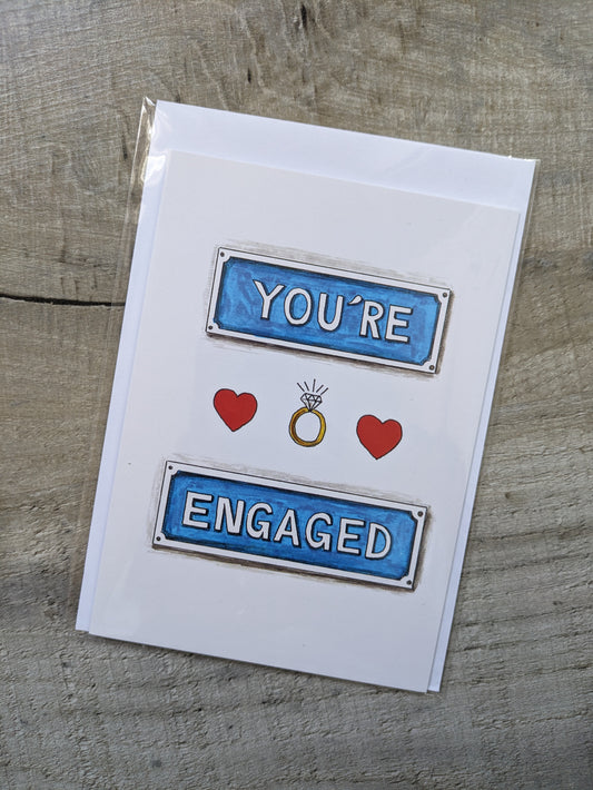 Greeting Card, You're Engaged