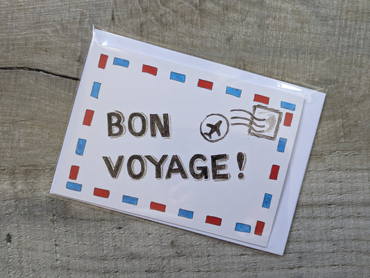 Greeting Card, Bon Voyage