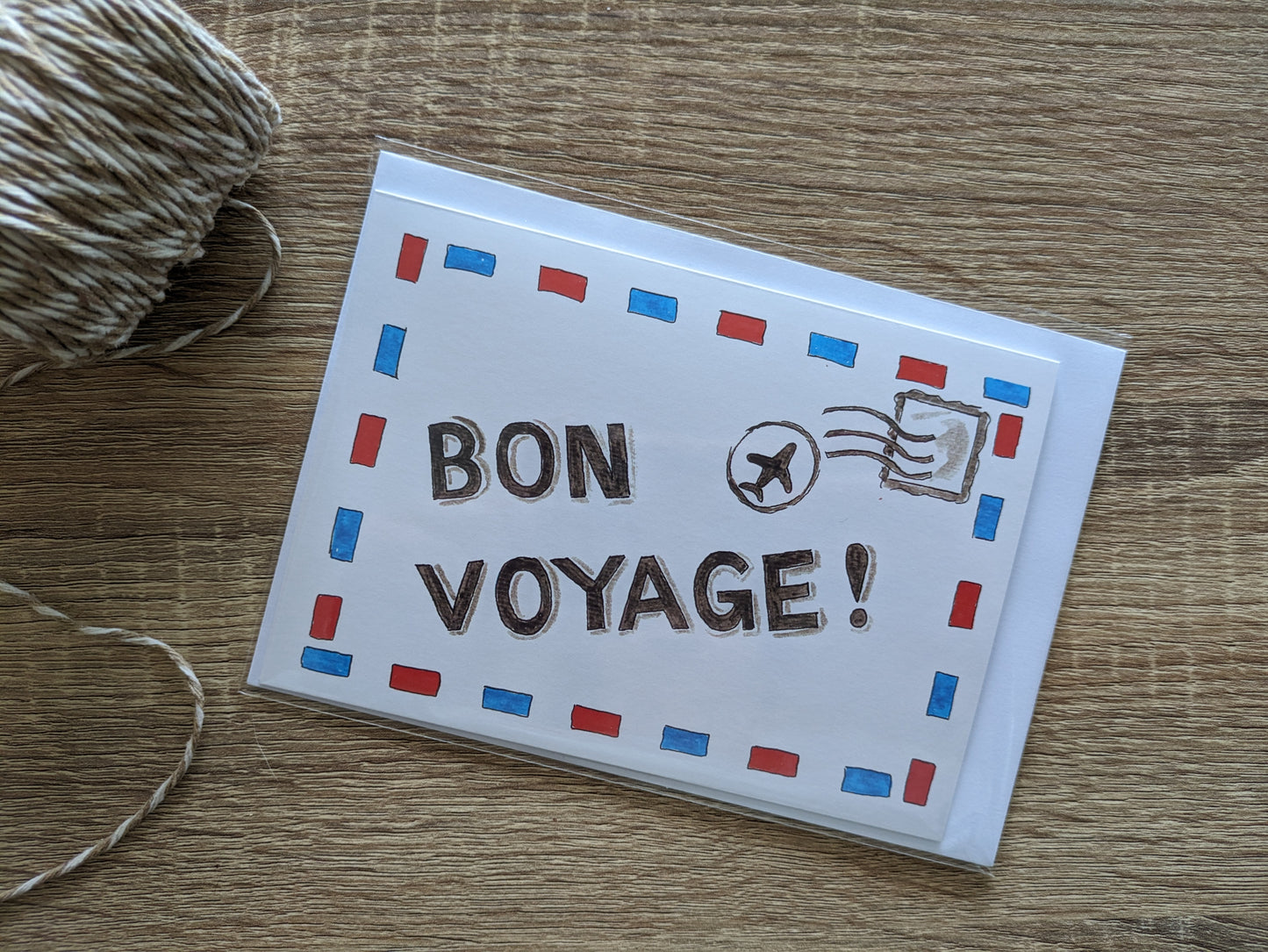 Greeting Card, Bon Voyage