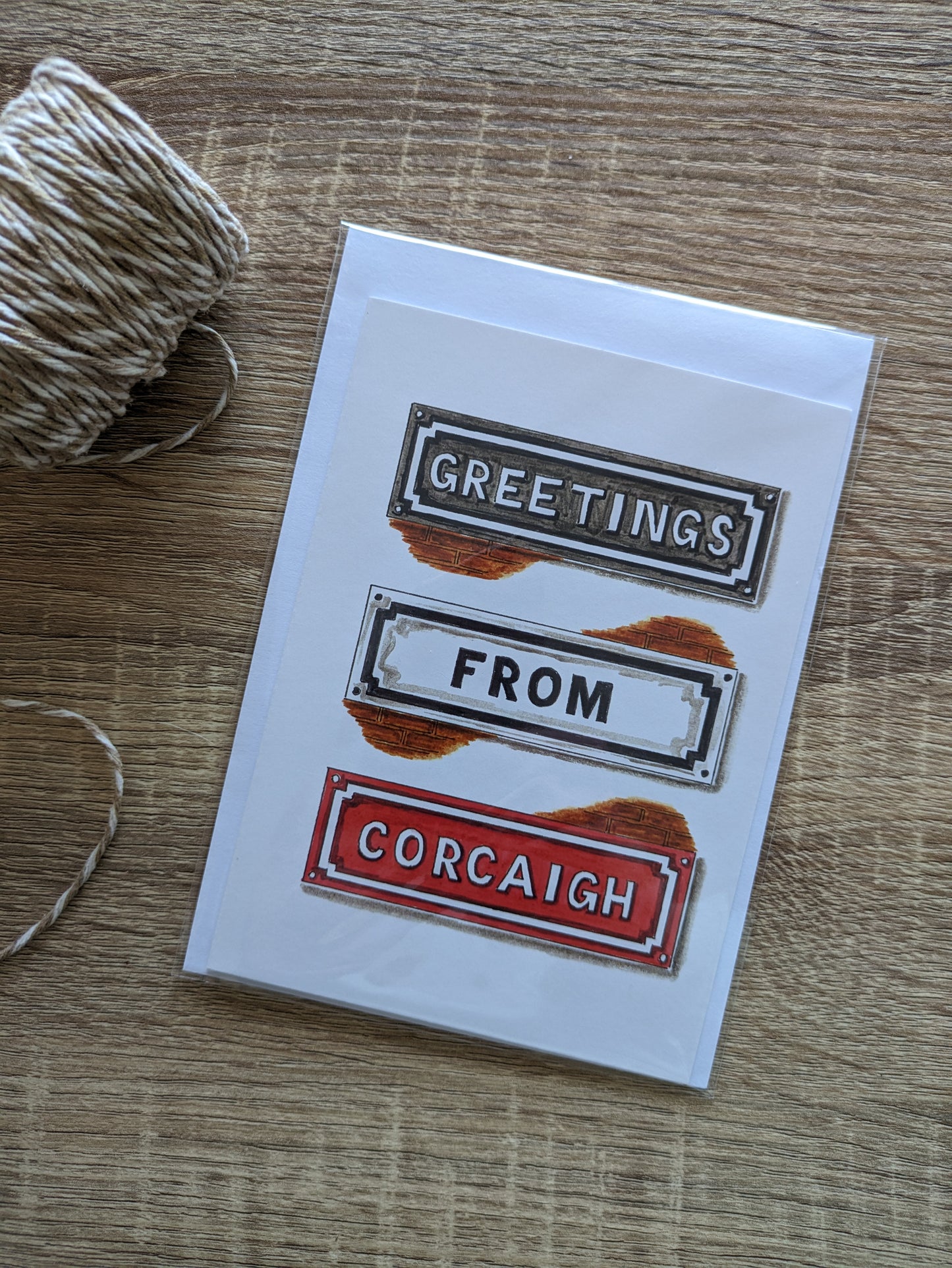 Greeting Card, Greetings from Corcaigh