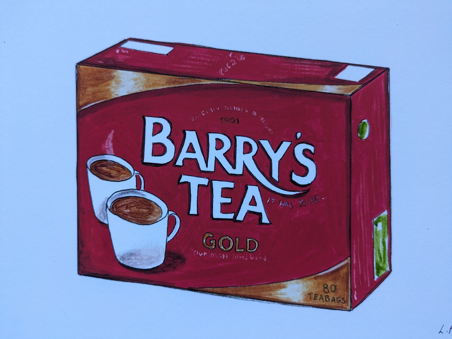 Print, Barry's Tea