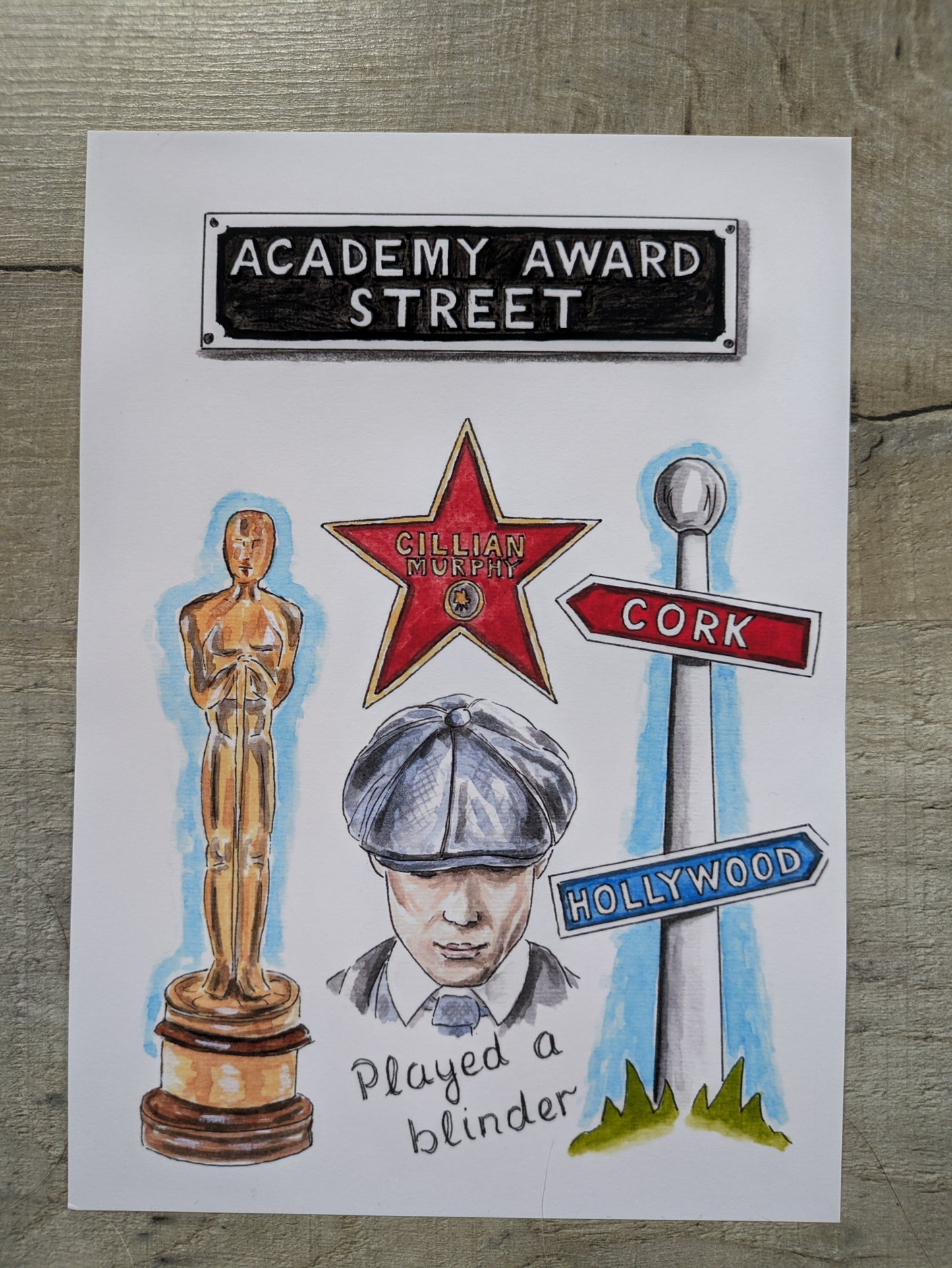 Print, Academy Award Street