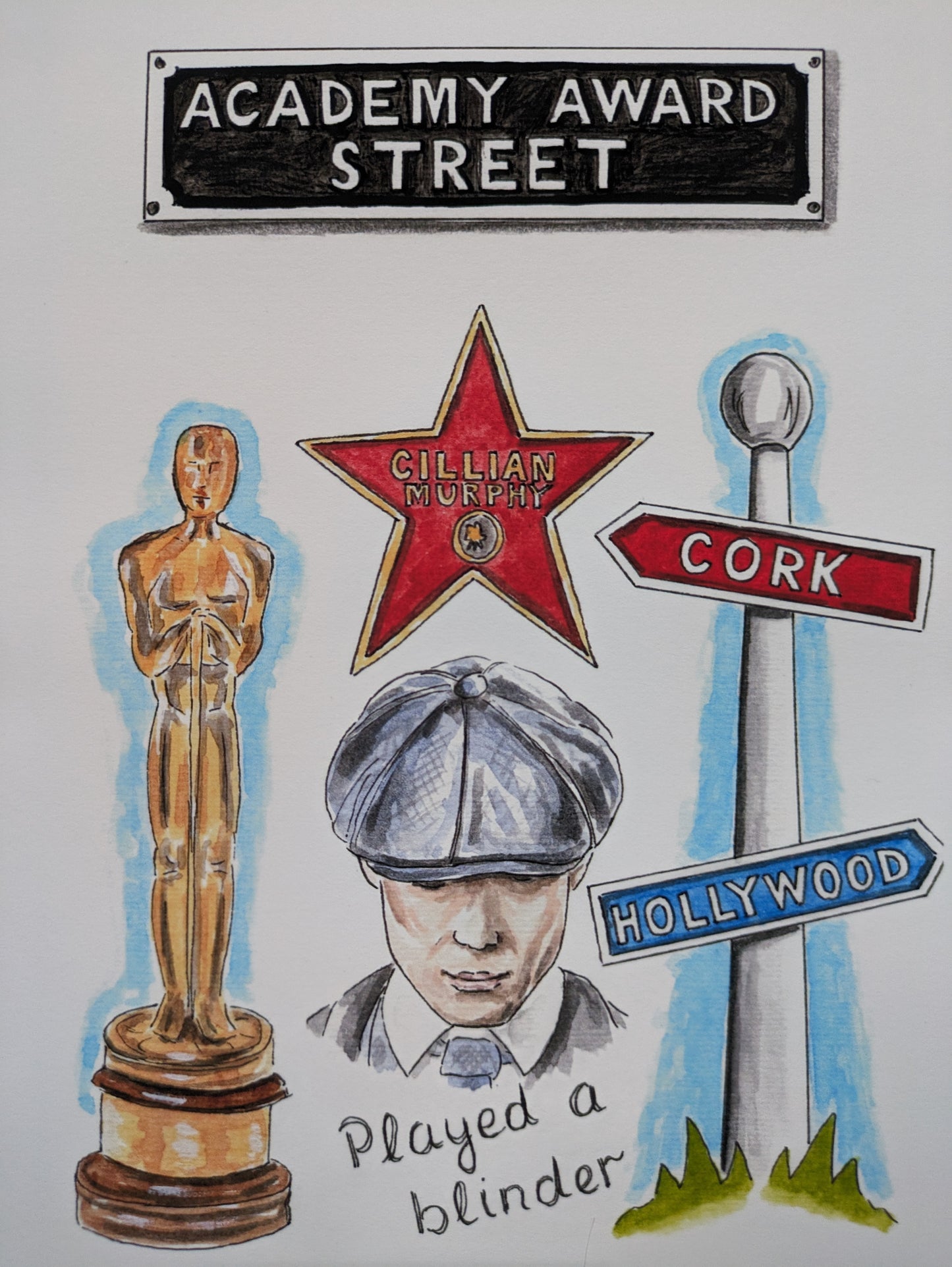 Print, Academy Award Street