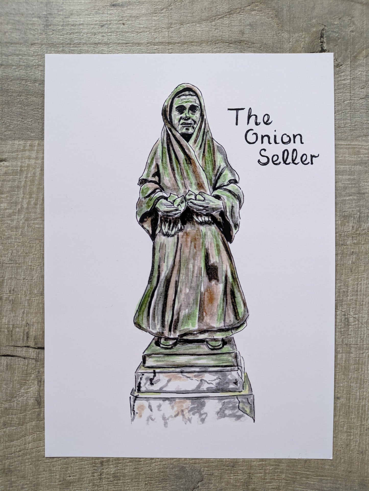 Print, The Onion Seller