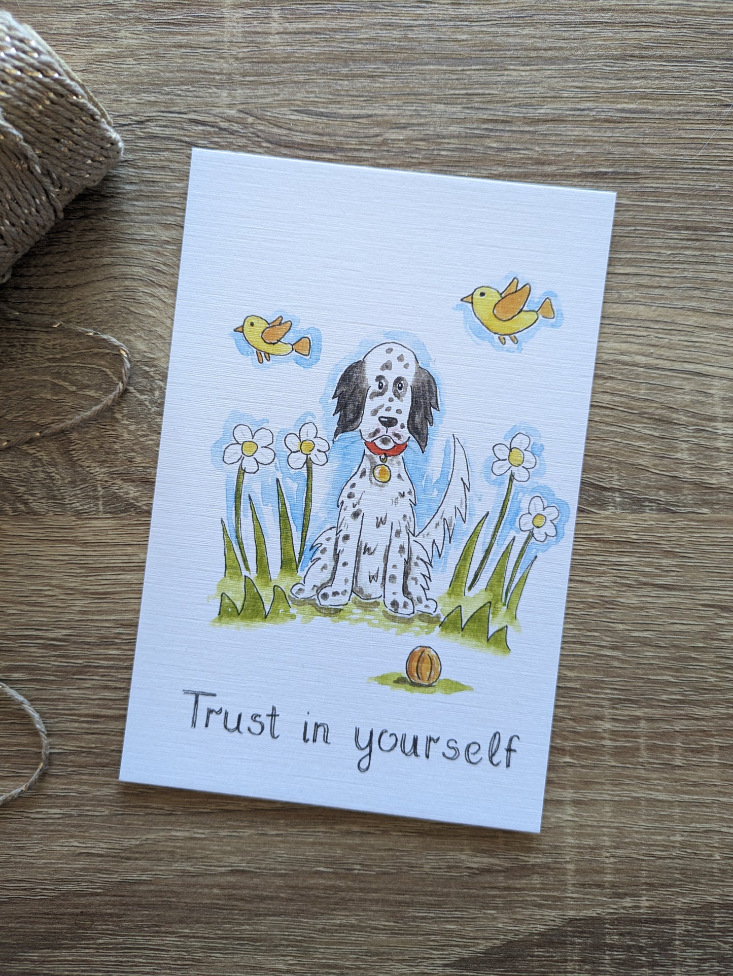 Affirmation Card (Collection 2), Trust in yourself