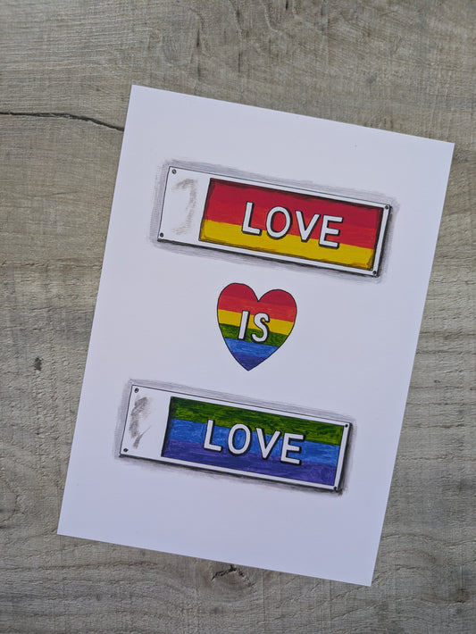 Print, Love is Love