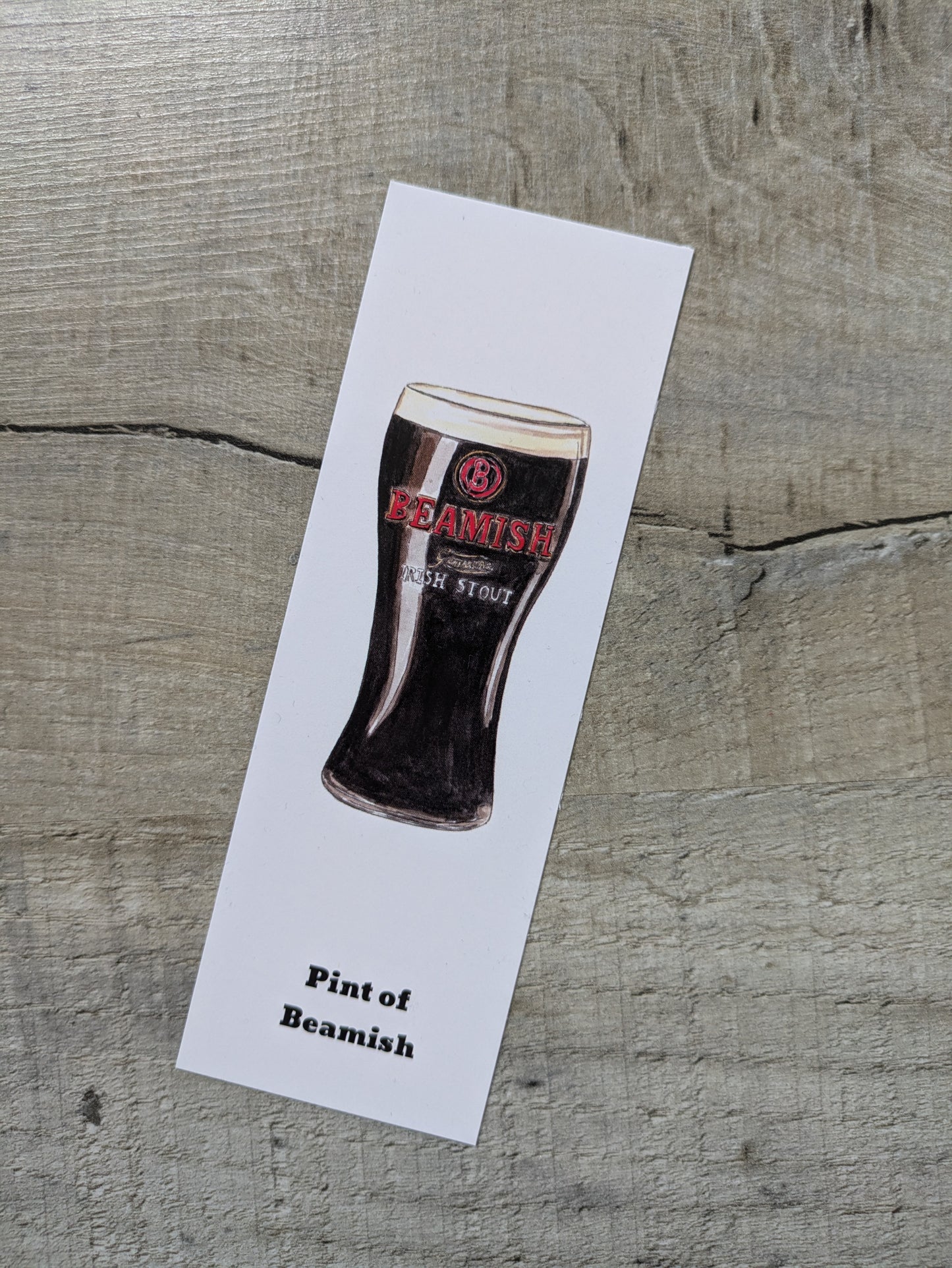 Bookmark, Pint of Beamish