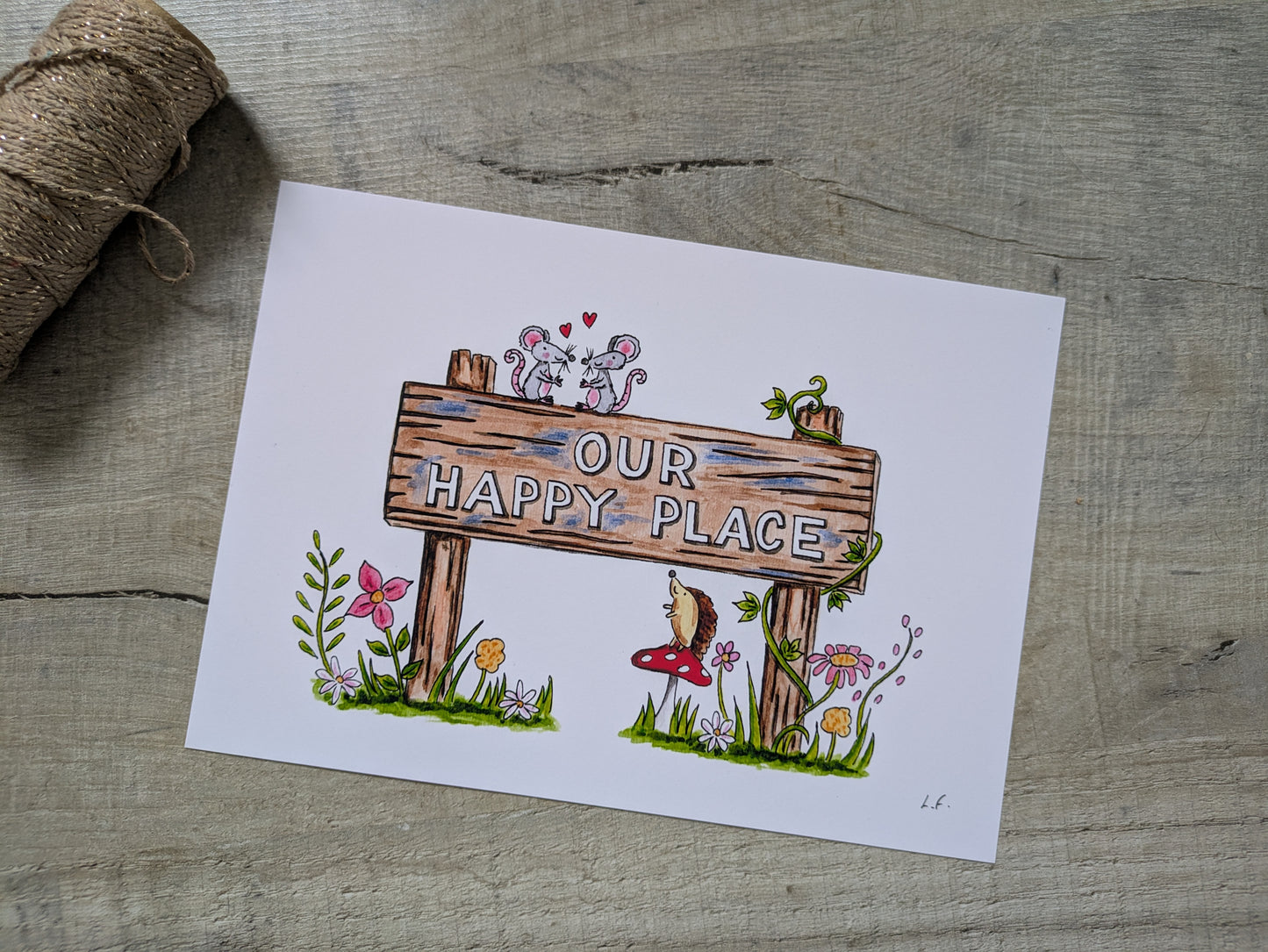 Print, Our happy place