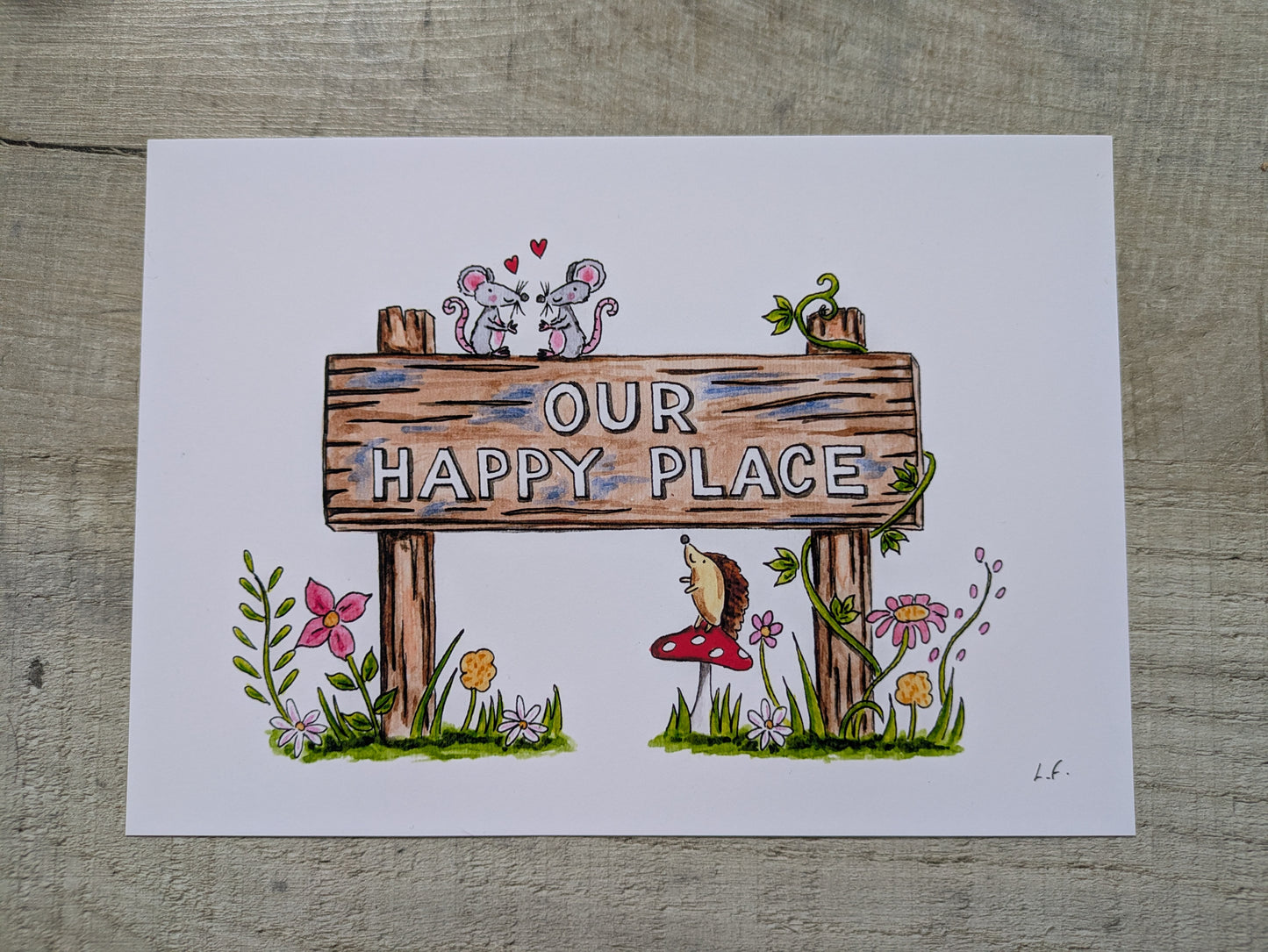 Print, Our happy place