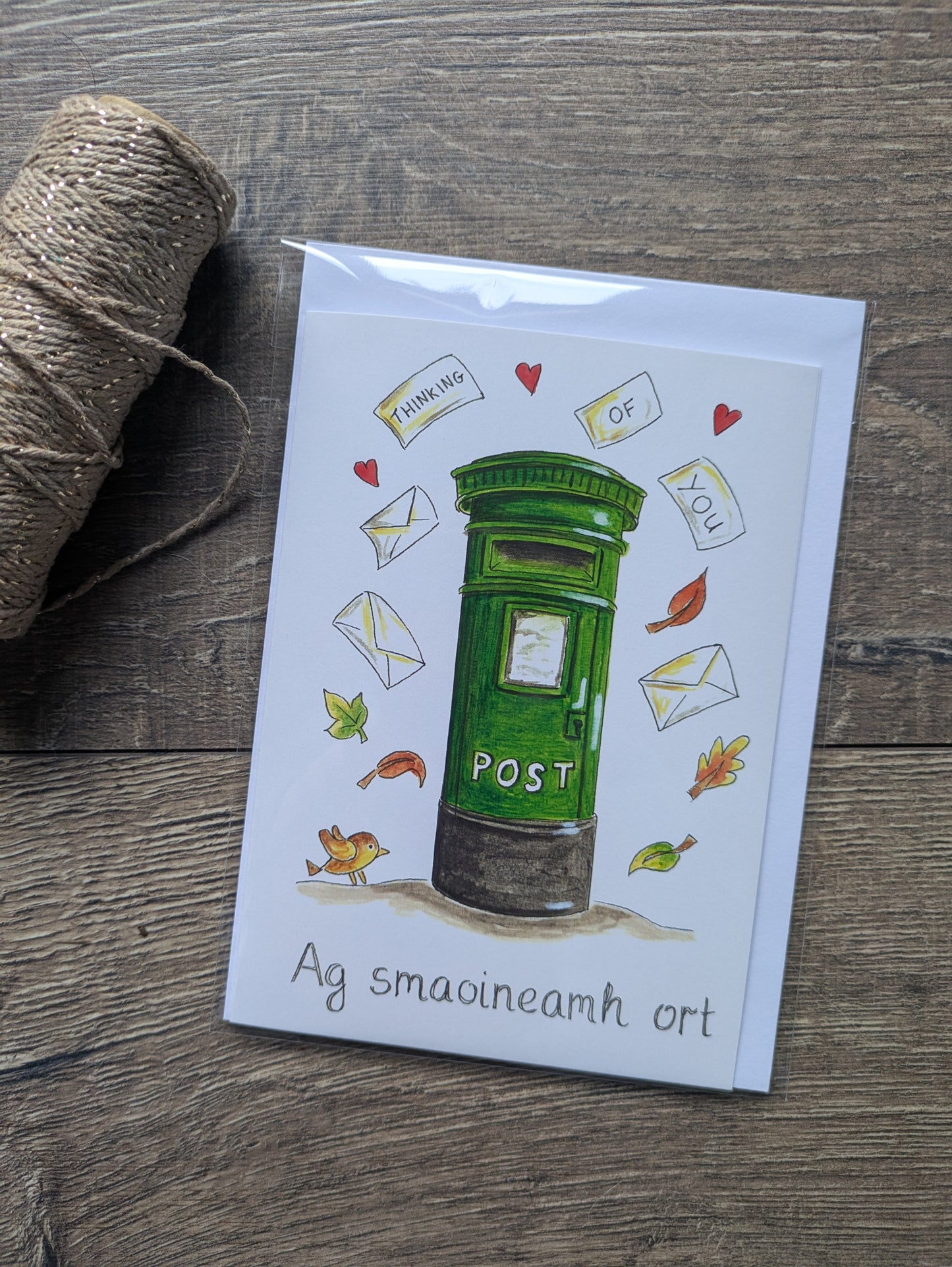 Greeting card, Ag smaoineamh ort