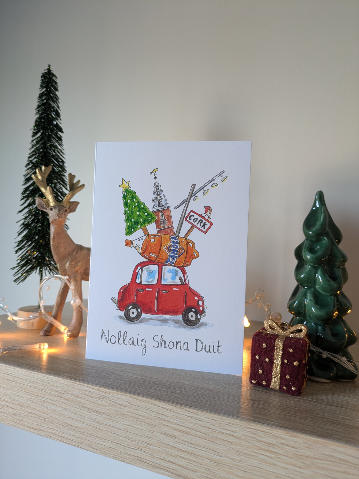 2. Christmas card, Driving home for Christmas