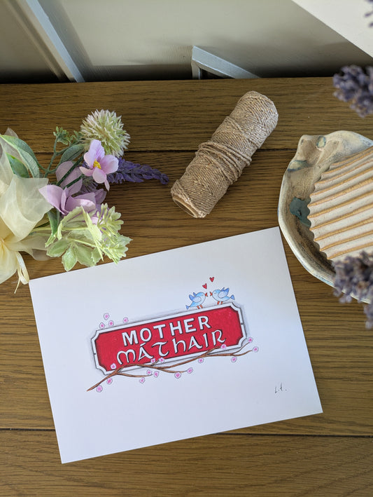 A5 Art print, Mother