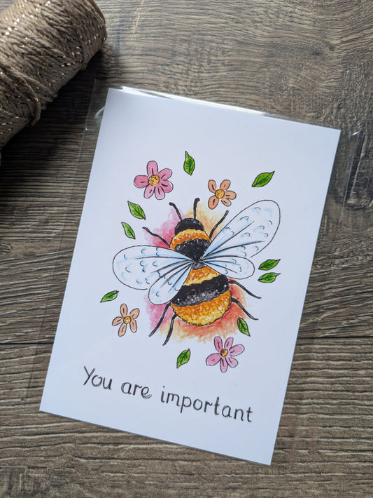 Affirmation Card (Collection 2), You are important