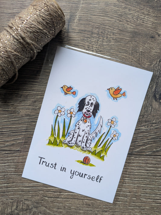 Affirmation Card (Collection 2), Trust in yourself