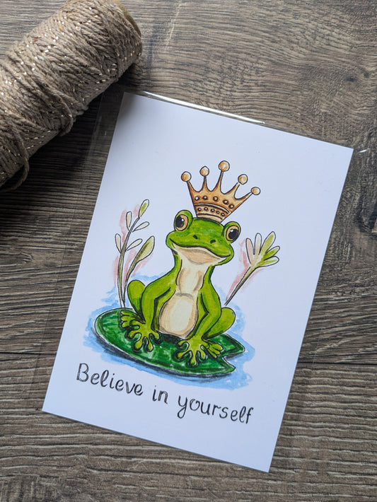 Affirmation Card (Collection 2), Believe in yourself