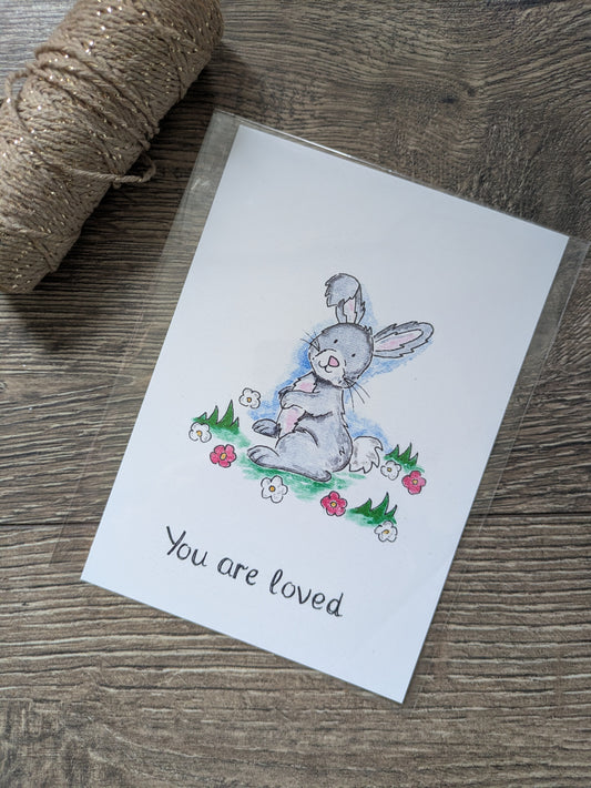 Affirmation Card, You are Loved