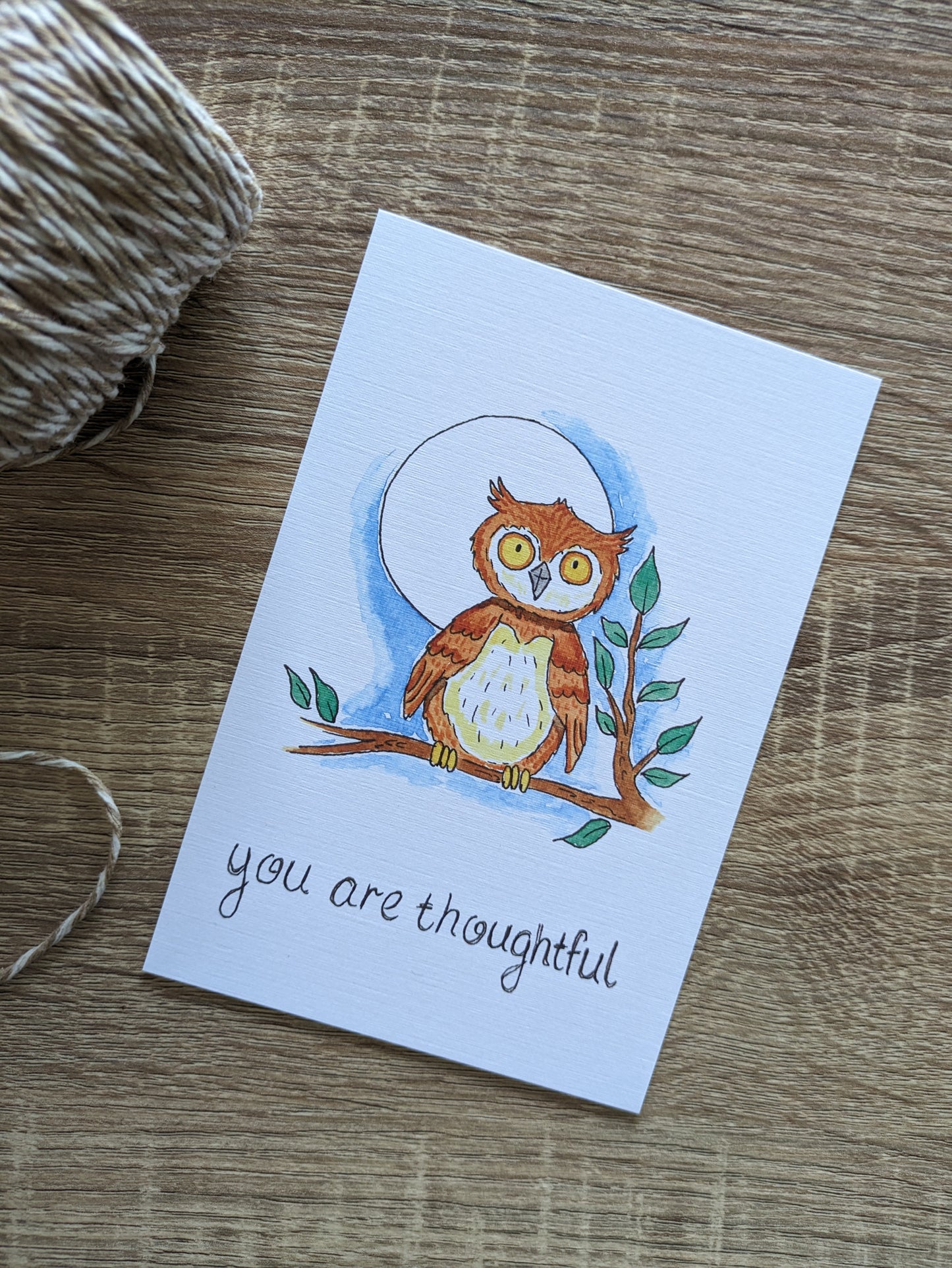 Affirmation Card, You are Thoughtful